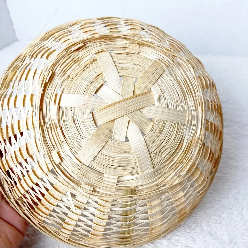 Round basket low short 8.5” diameter